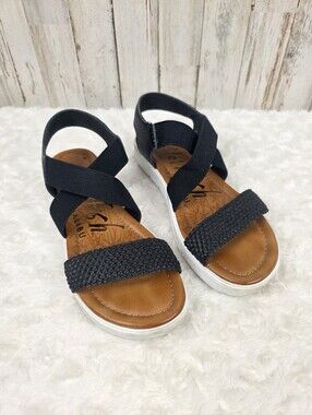Blowfish Malibu Black Sandals Size6